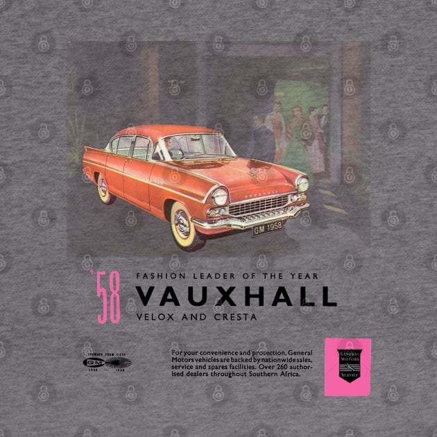 1958 VAUXHALL VELOX AND CRESTA - advert by Throwback Motors